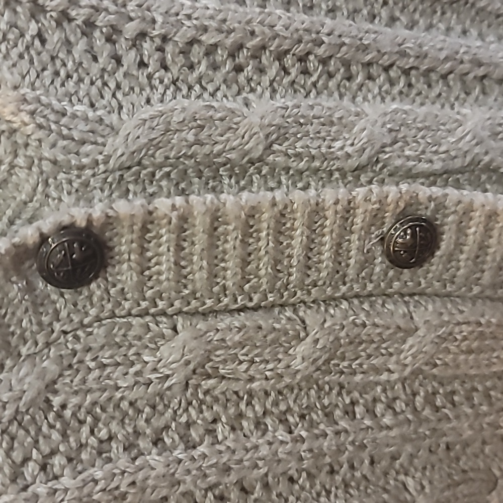 ALFRED DUNNER tan beige sweater vest L Grandpa Core vintage preppy collegiate - Picture 5 of 16